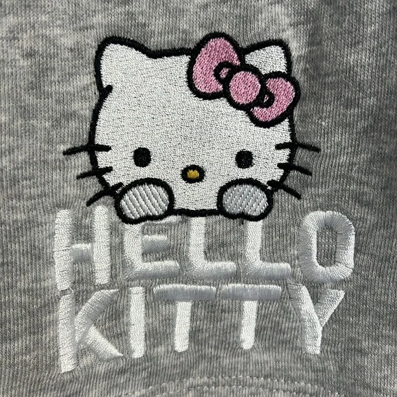 Hello Kitty Mini Graphic Skirt - Heather Gray - size XXL - NEW - Picture 2 of 13